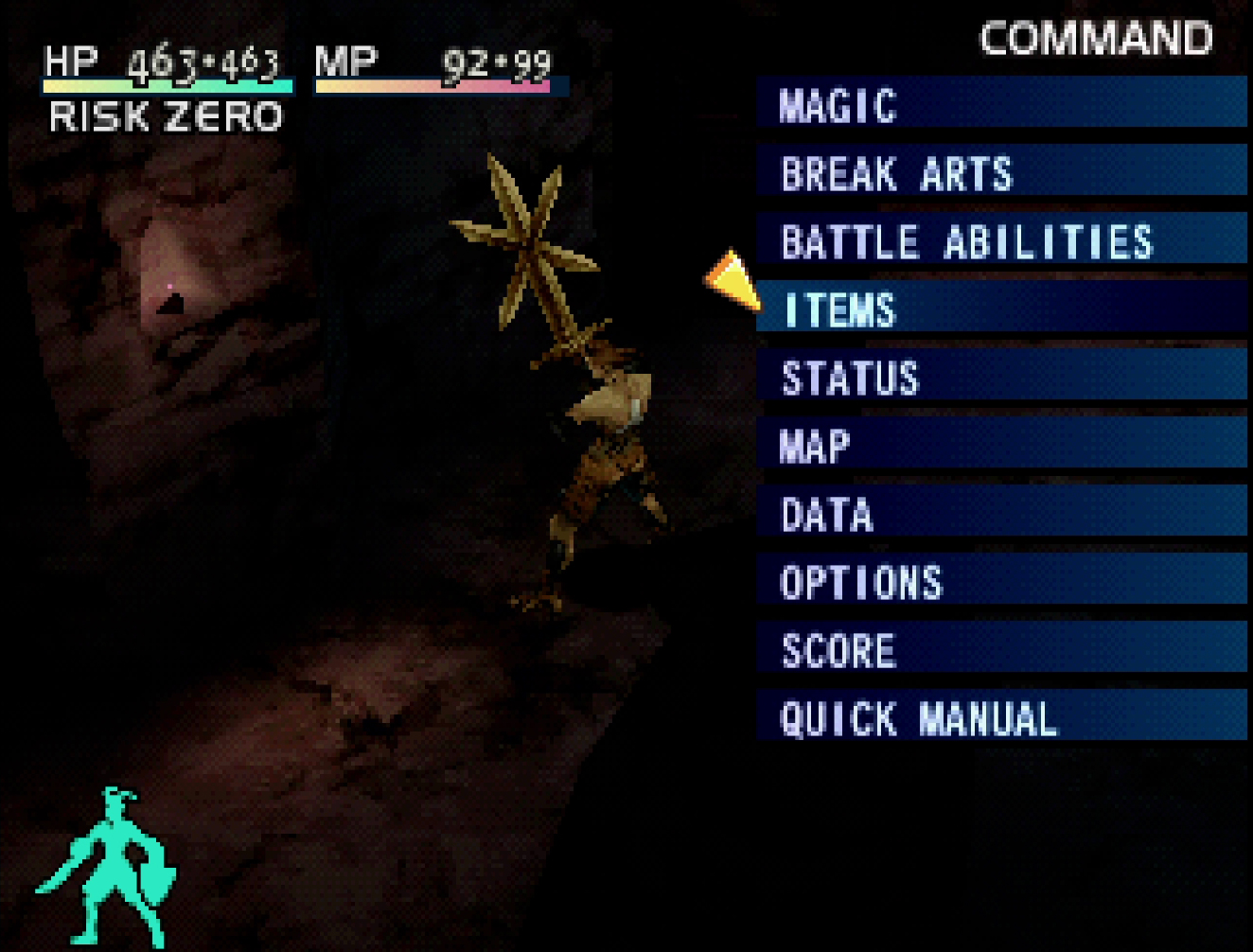 Vagrant Story Menuing