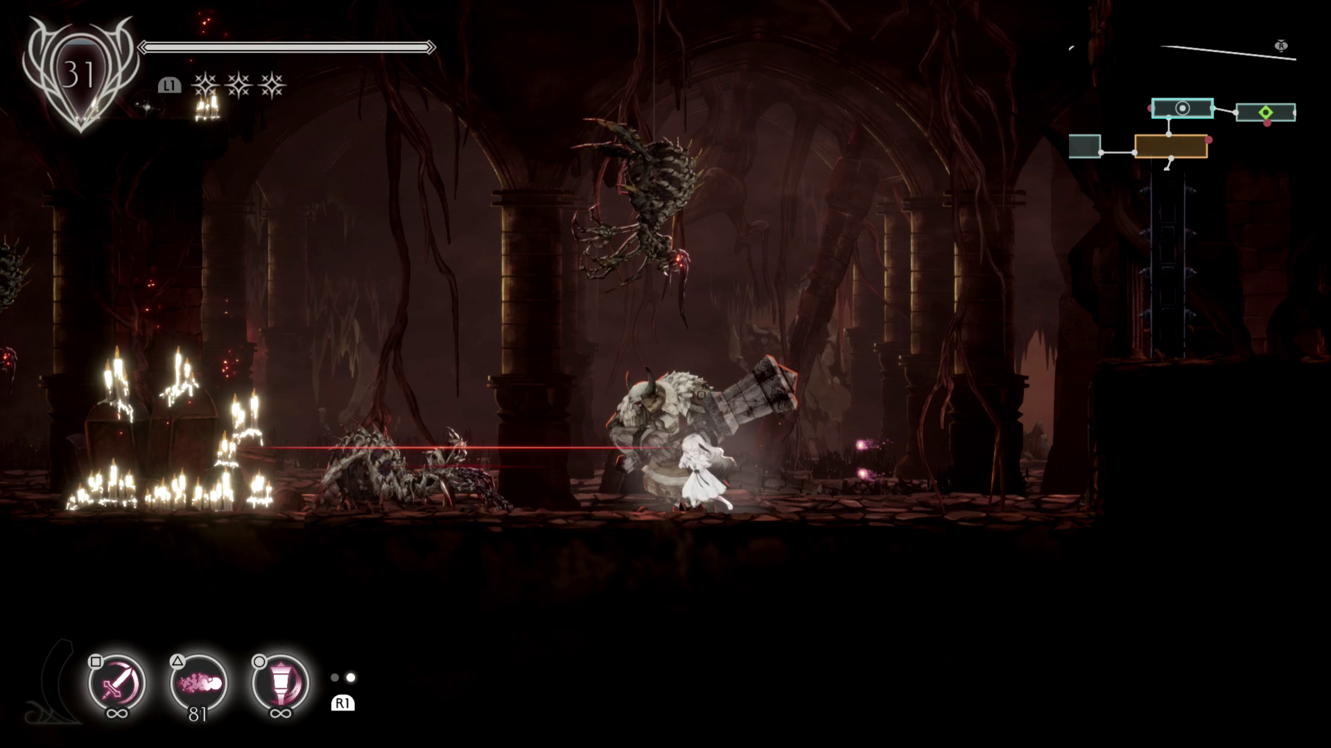 Ender Lilies: Quietus of the Knights Chapter 2 — Catacombs