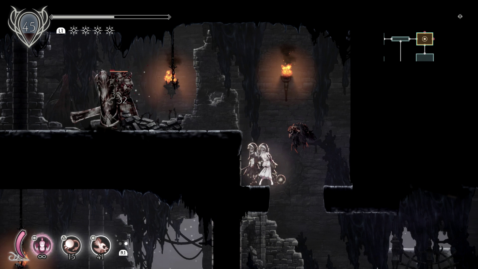 Ender Lilies: Quietus of the Knights Chapter 2 — Twin Spires